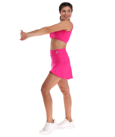 Falda Short Sport Rosa - TFIT